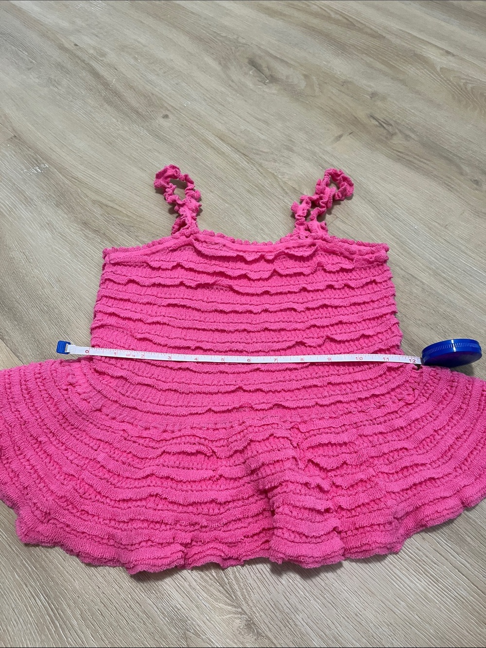 LoveShackFancy Azami Ruffled Peplum Top - Picture 6 of 6